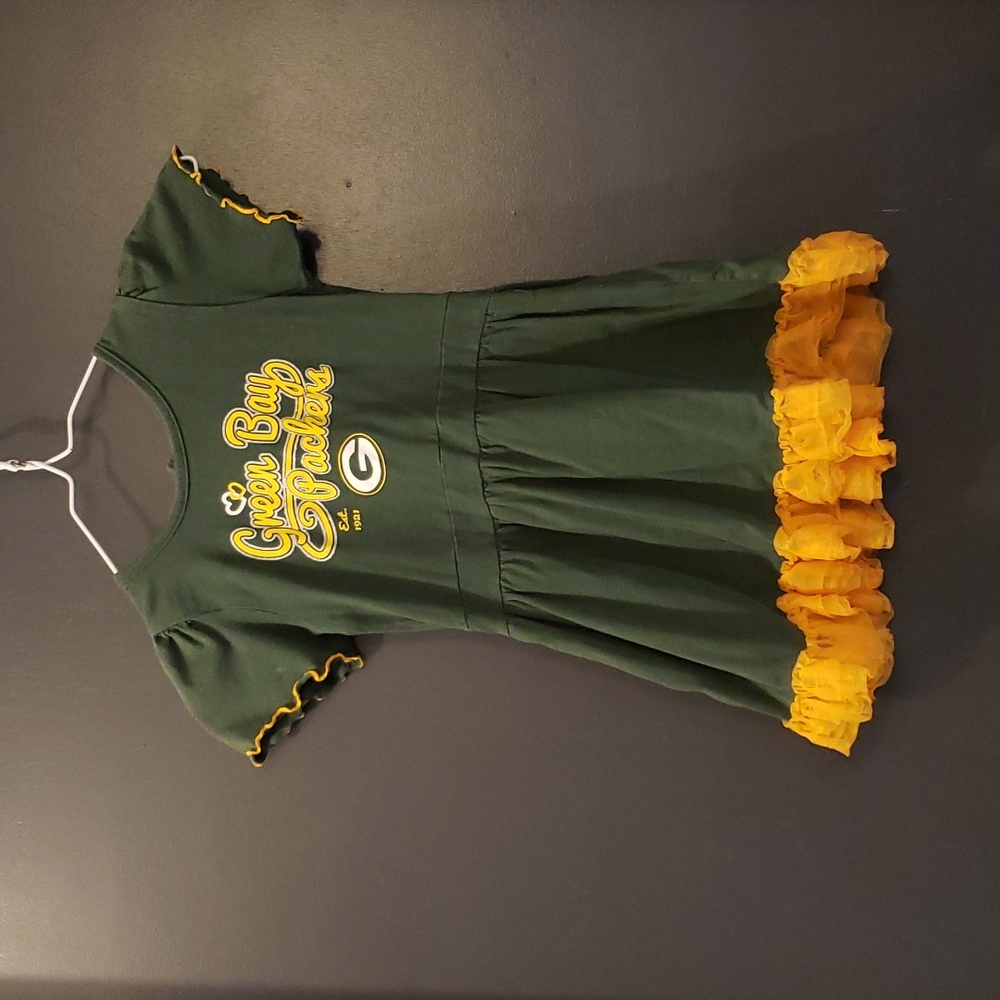 NFL Team Apparel Girls 4T Packer dress